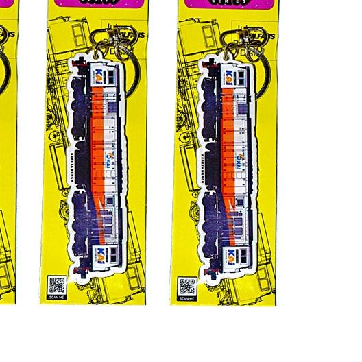 KERETA API MAINAN MINIATUR GANTUNGAN KUNCI KEYCHAIN LOKOMOTIF CC206 KAI SOUVENIR HADIAH KADO ANAK
