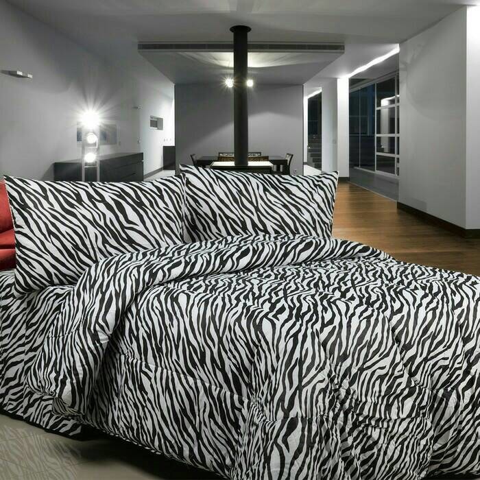  Bedcover  Katun Motif  Zebra Bedcover  Saja Shopee Indonesia