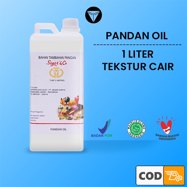 

Esense Makanan Tjap 2 Anting 1 Liter ( Pandan Oil,Vanila Kental)