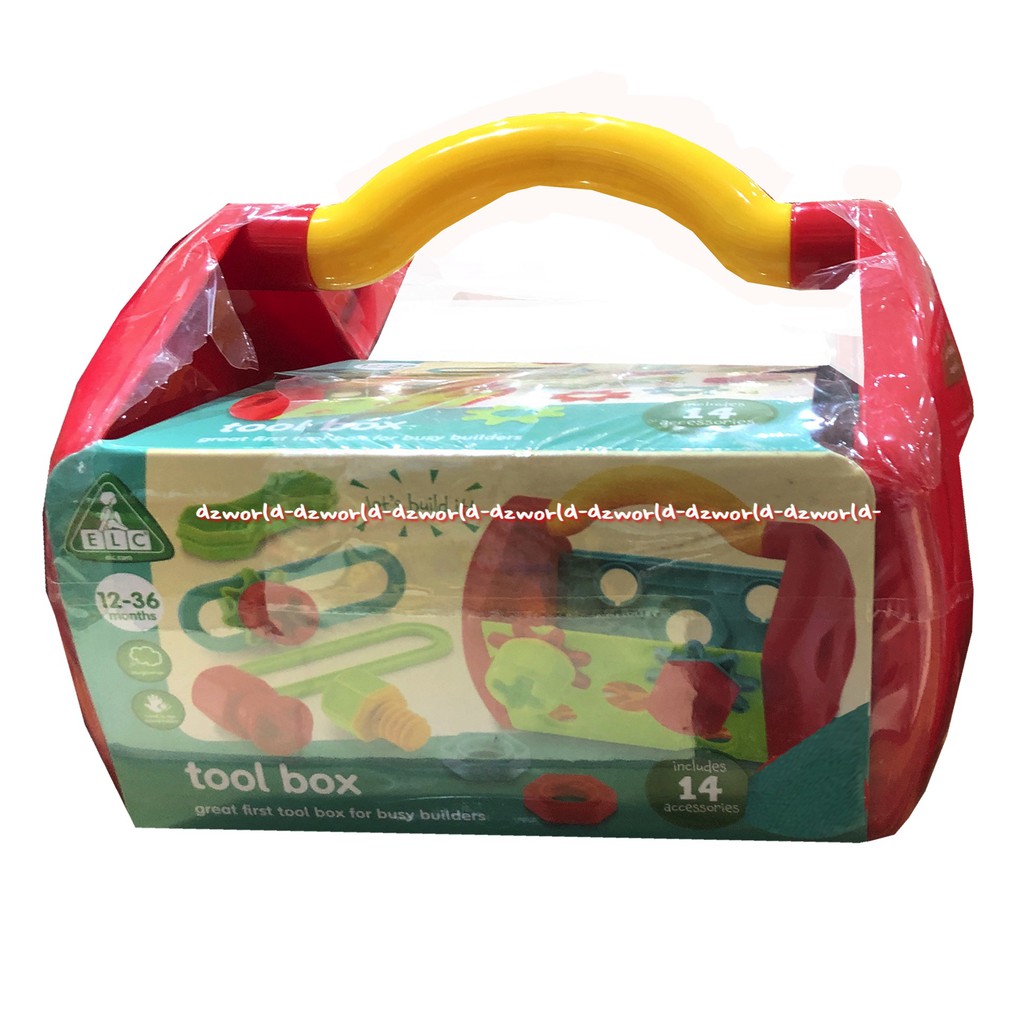 ELC Tool Box First For Busy Builder Mainan Peralatan Untuk Bayi Dengan Tas