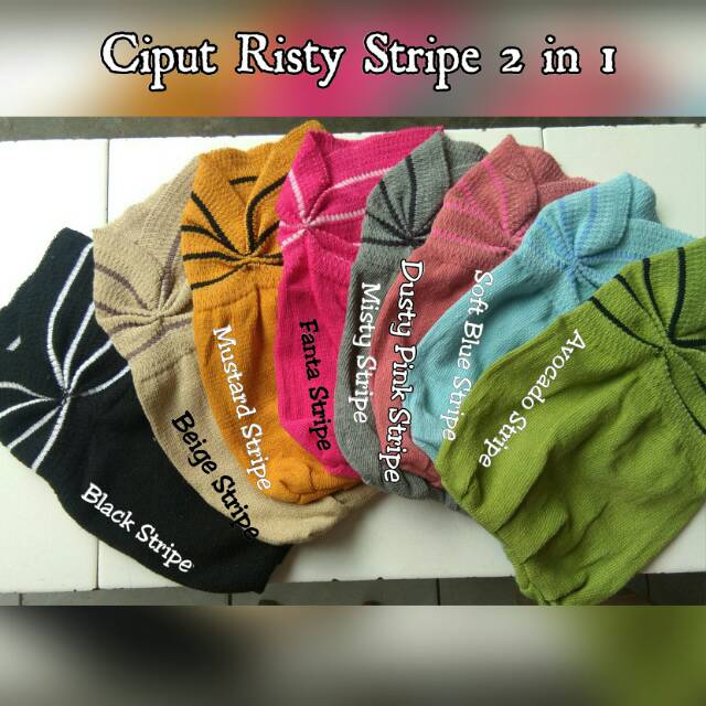 Ciput Risty 2 in 1 | Ciput Risty Stripe | Ciput Rajut