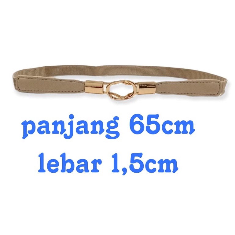 SMARTGIRL NEW IKAT PINGGANG WANITA IMPORT/TALI PINGGANG FASHION CEWEK/WOMEN BELT KARET 17/32/46