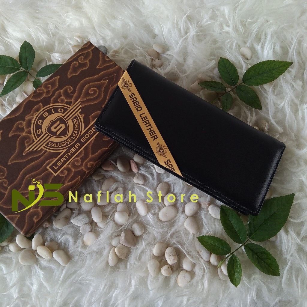 Dompet kulit asli pria panjang ASLI FULL GRAIN kulit sapi ORI garut