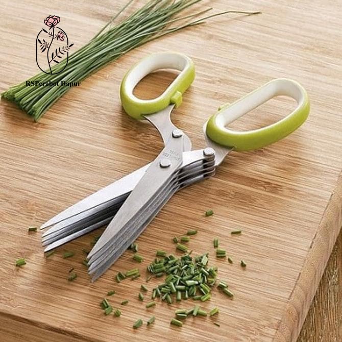 

Gunting Sayur 5 Lapis Kitchen Scissor