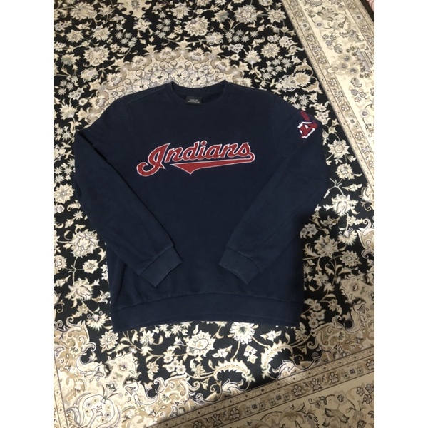 MLB Crewneck indians second
