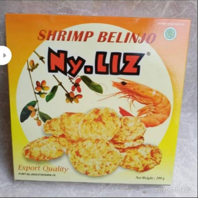 

Emping Udang Manis Ny. Liz 200gr