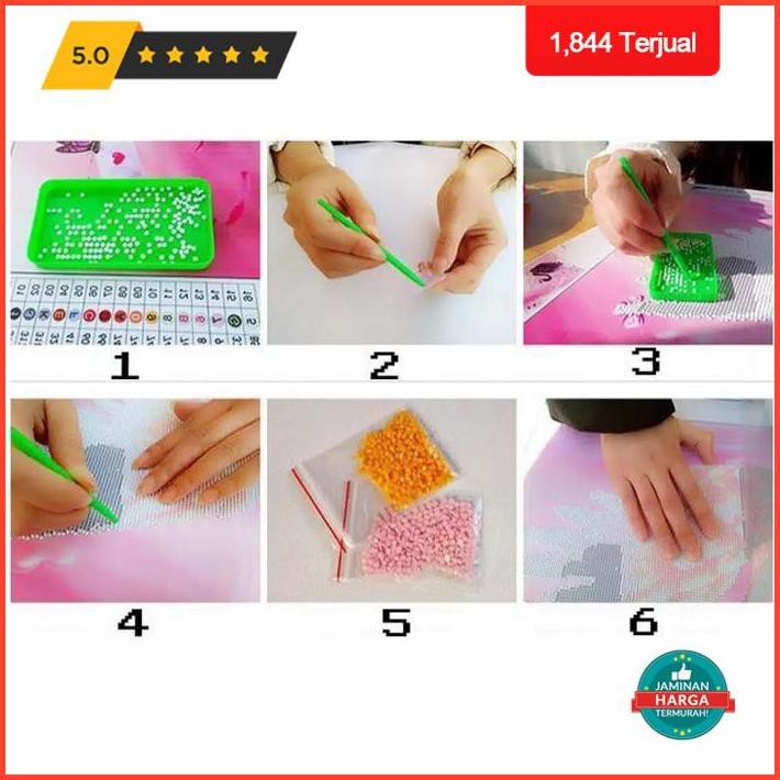 Dekorasi Rumah Full Drill Tower Bridge 5D Diy Diamond Painting Embroidery Cross Limited