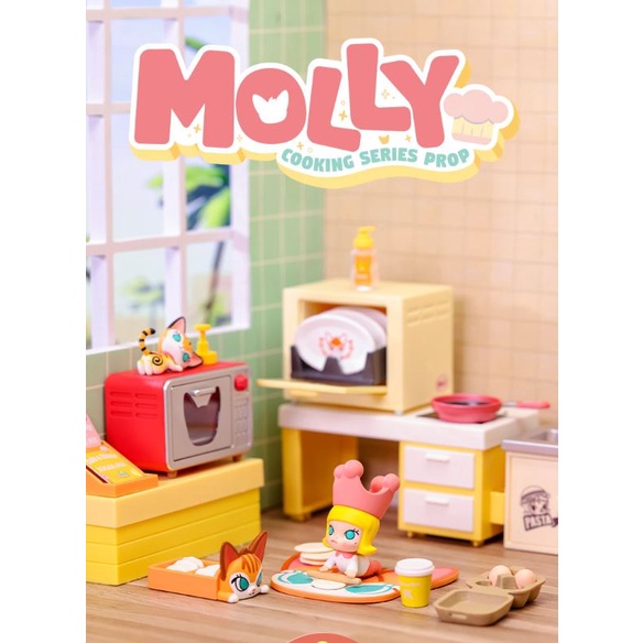 POP MART Molly Cooking Series Prop - Split