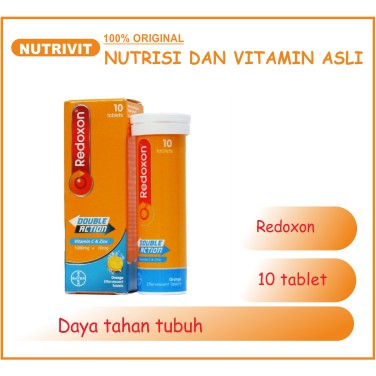 Redoxon Triple Action Isi 10 Tablet, Vitamin C Dan Zinc