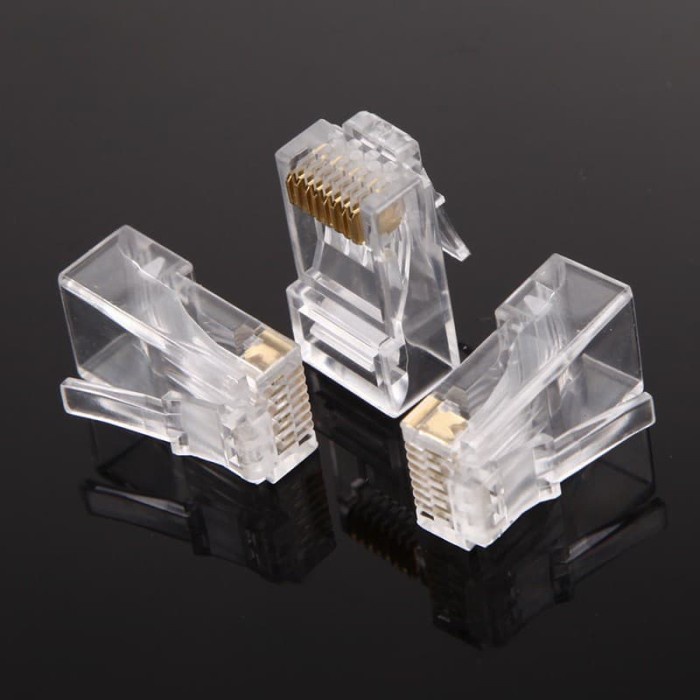 DD.CONNECTOR RJ45 / HEAD RJ45 / KONEKTOR RJ45 AMP CAT 5