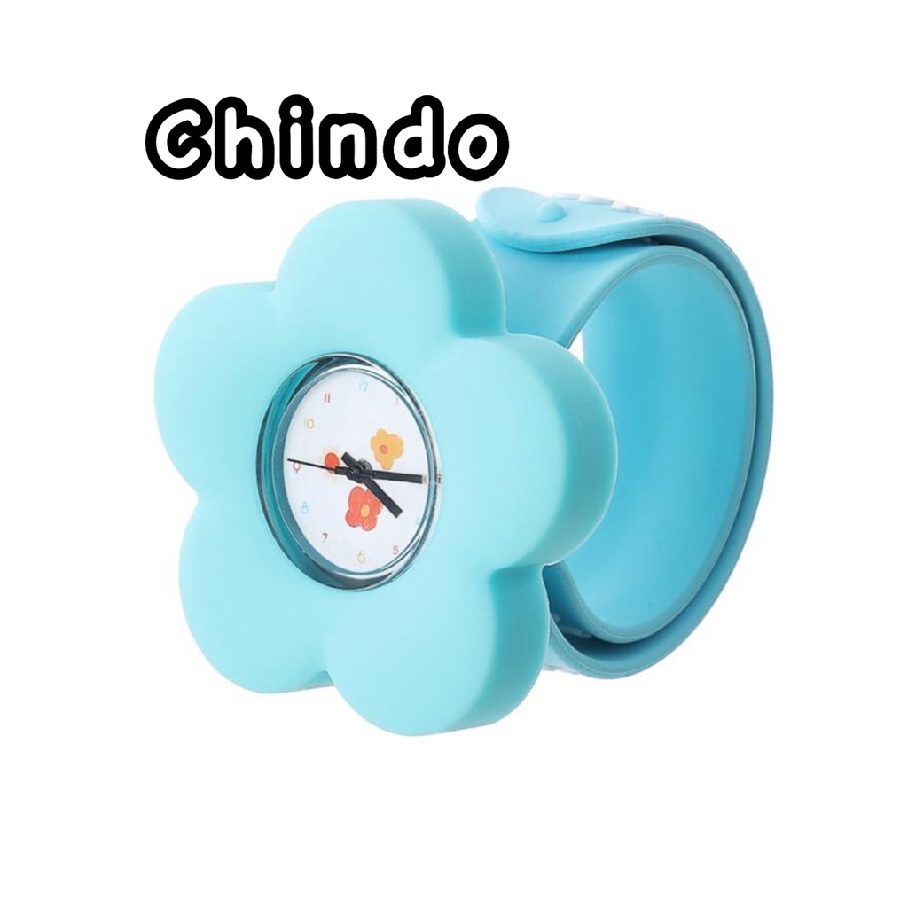 MINISO JAM TANGAN ANAK BUNGA WATCH KIDS SUNFLOWERS MINISO