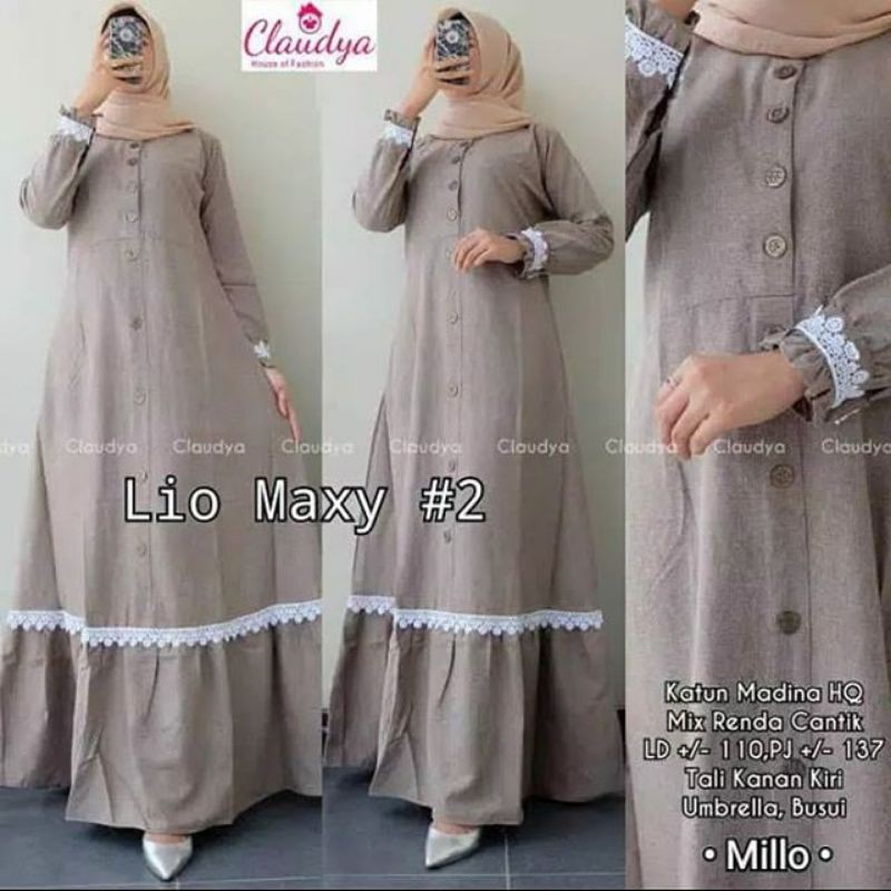LIO MAXY HQ, BANYAK WARNA YA BAHAN KATUN MADINA PREMIUM YA KAK.