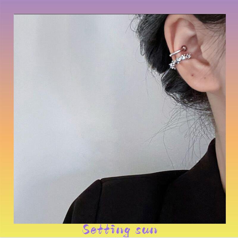 Anting Klip Tulang Rawan Telinga Tanpa Tindik Untuk Wanita TN