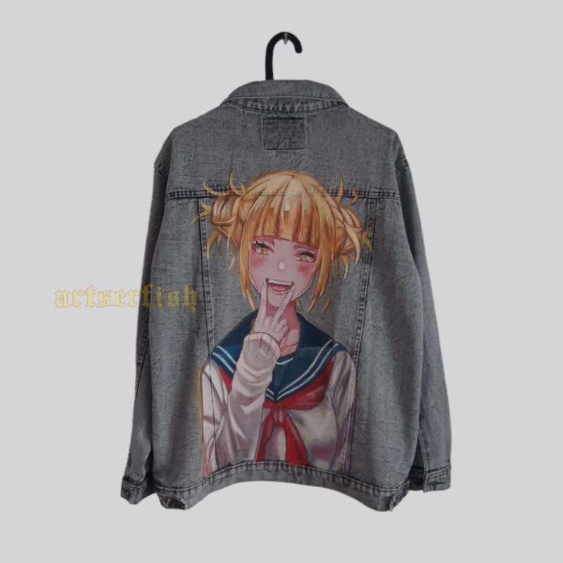 SAILOR MOON DENIM JACKET, ARTSERFISH CUSTOM WORK