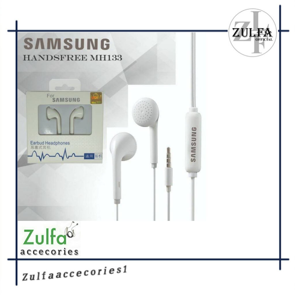 HEDSET Kabel Strereo MH133 SAMSUNG - EARPHONE Keong