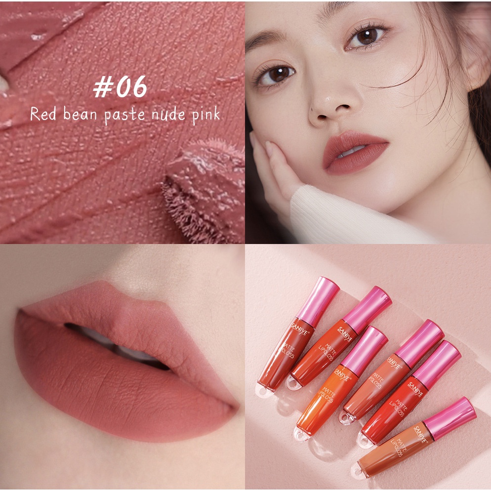 SANIYE Soft Matte Lip Gloss Velvet Waterproof SA020