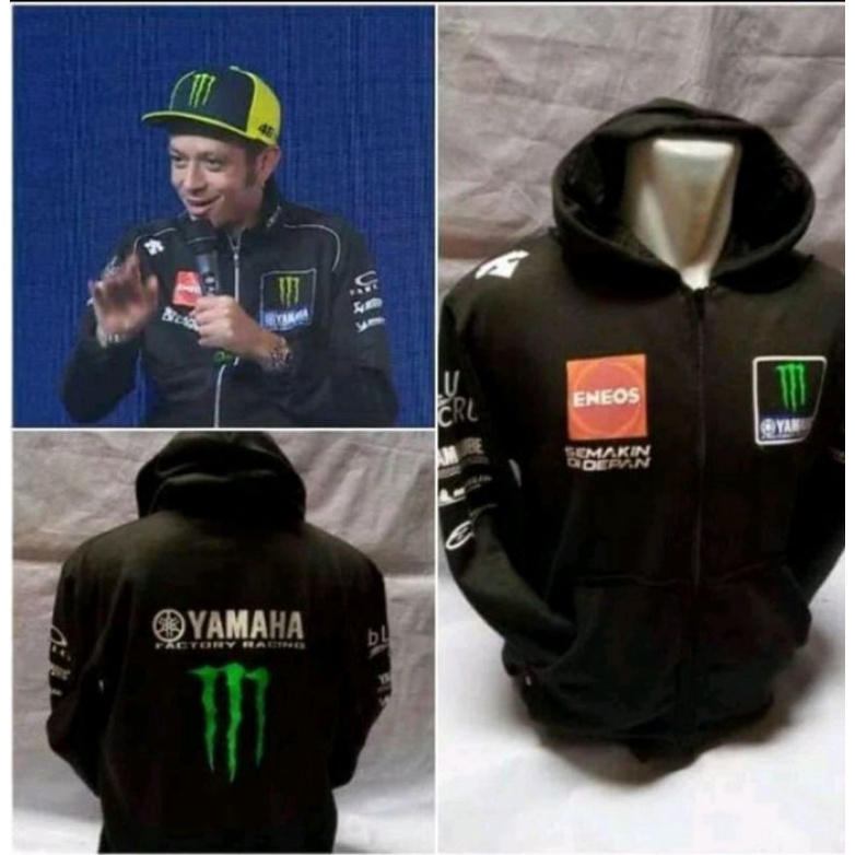 Jaket sweater team Yamaha MotoGP