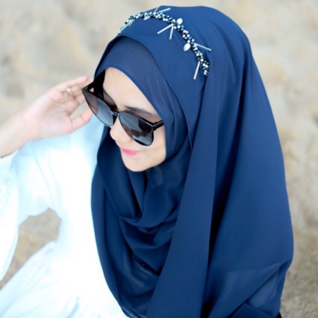 Hijab pashmina payet