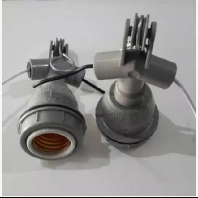 Fitting Lampu Gantung Keramik Fitting Keramik WD E27 Kap fitting gantung