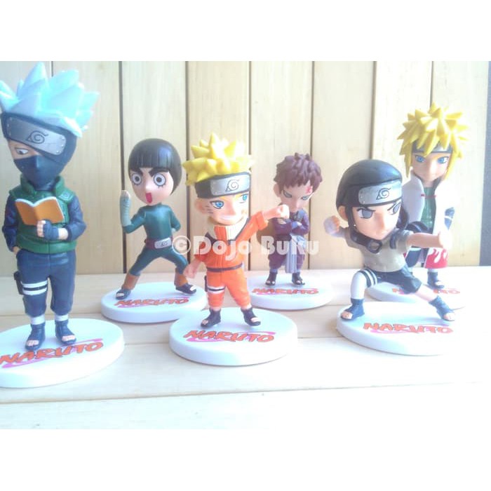 Action Figure Chibi Naruto Set 6 Karakter