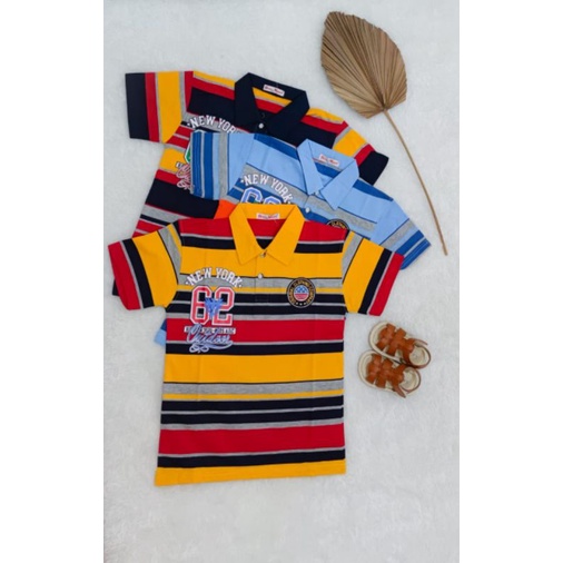 kaos anak laki-laki/kaos kerah anak