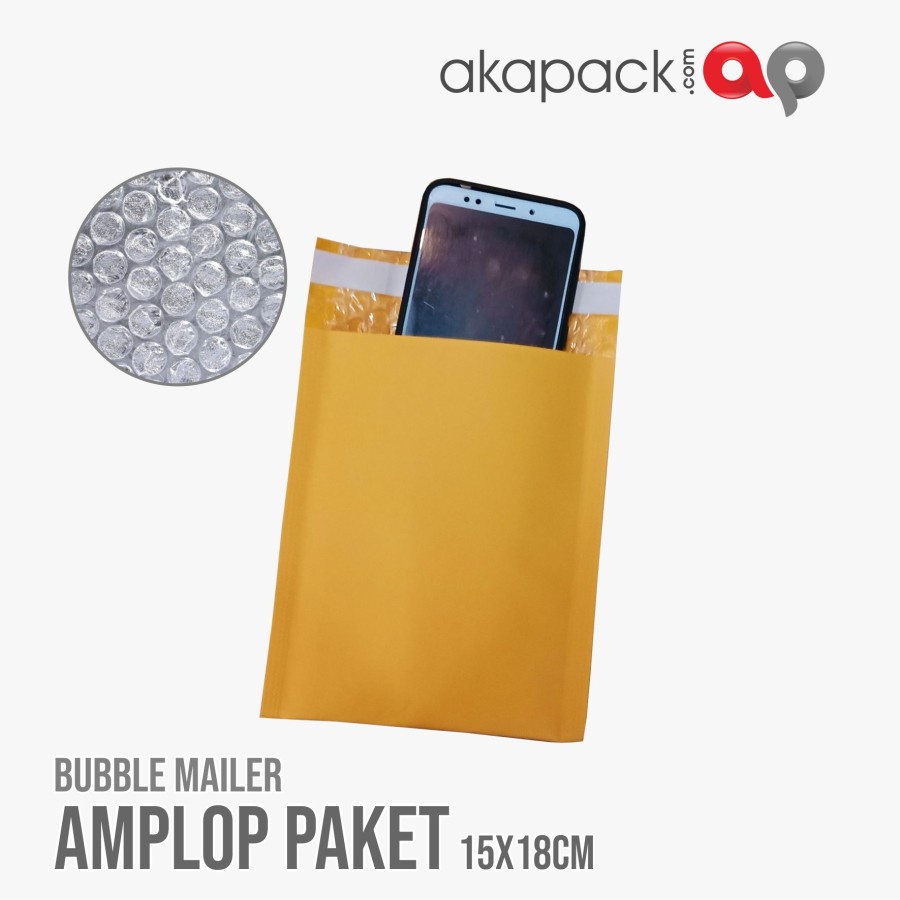 

MAILER 15x18cm isi 6pcs / Amplop Paket Elektronik