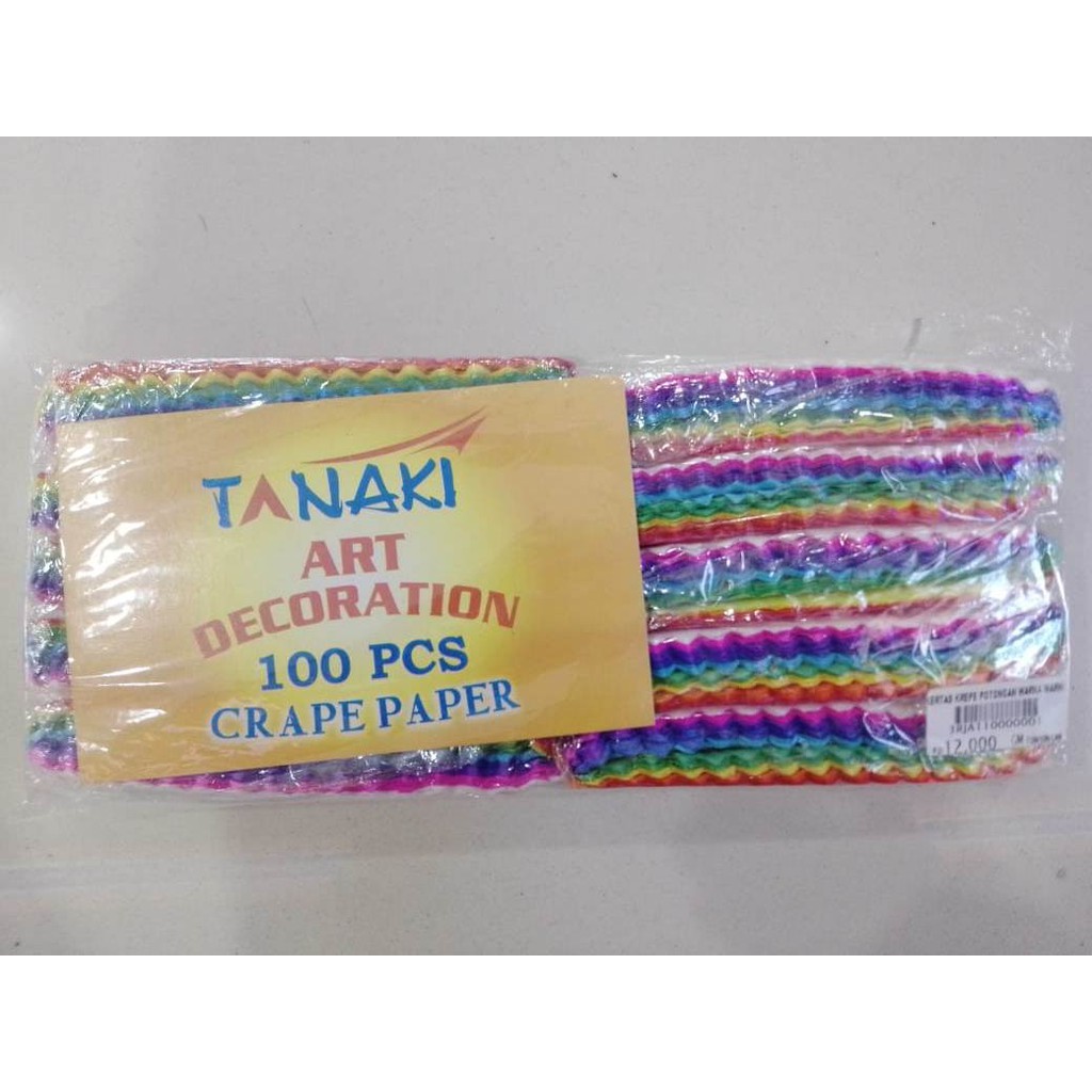 

Tanaki kertas crepe crape krep paper potong big one