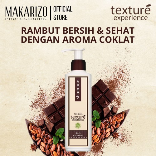 Makarizo Professional Texture Experience Shampoo Black Chocolate 250ml