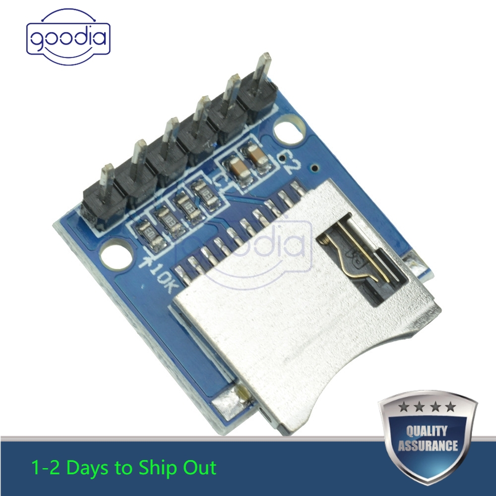 ♢[Ready stock/cod]♢ Modul Modul SD Card Micro SD / TF Mini untuk Arduino ARM AVR