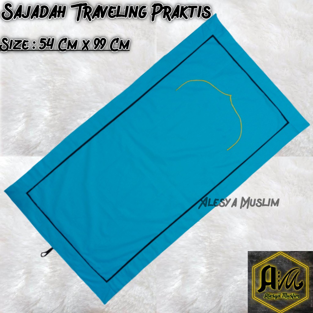 Sajadah Polos Traveling Saku/Harga Grosir/Best Seller/Bisa Bayar Di Tempat
