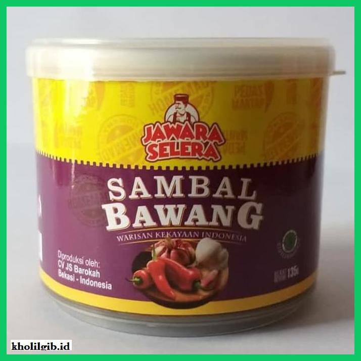 

Aneka-Sambal- Sambal Bawang Js Jawara Selera -Pedeeeeeezzzzzzz.
