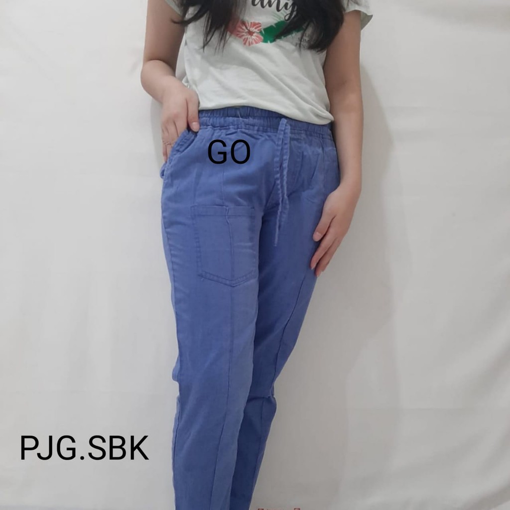 BB. ADN CELANA JOGER SOFT JEANS Celana Cewek