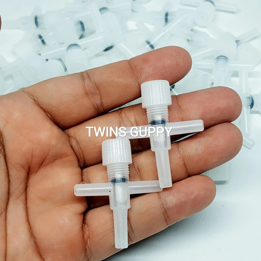Kran T Sambungan Selang Aerator