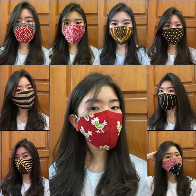 Masker Fashion Batik RANDOM