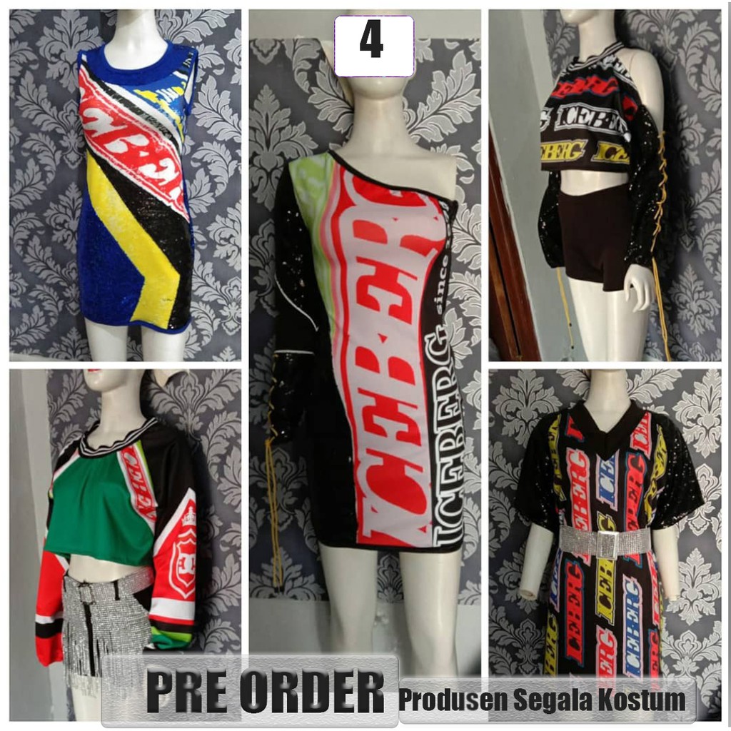 Kostum/Baju Itzy  Dance Cover Korea Wannabe Dancer Kpop Set Harga Per Member Wanita [PRE ORDER]