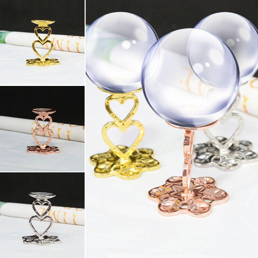 Suyo Crystal Ball Base Gemstones Pedestal Holder Properti Fotografi Tempat Bola Kristal