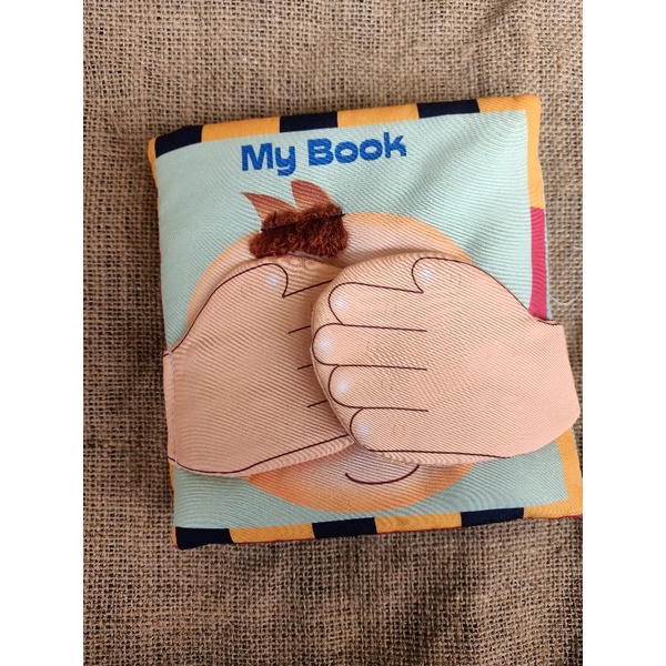 Buku kain baby "my book" melatih anak motorik