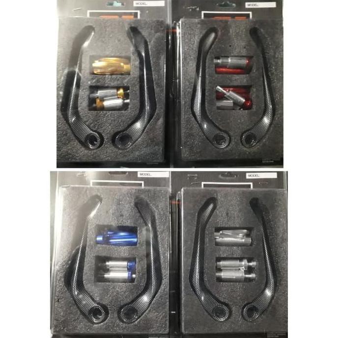 Proguard Jalu Stang Carbon Motor Vixion Cbr Cb150 Xabre Ninja Mio - Gold Agusset22 Ayo Beli