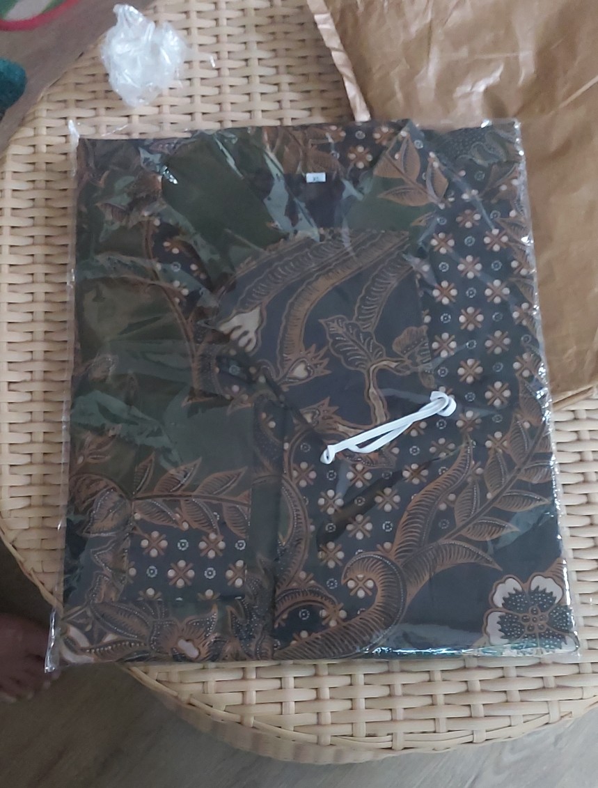 Batik Couple Solo Sragenan Premium, High Quality Cp-d.002.c-1