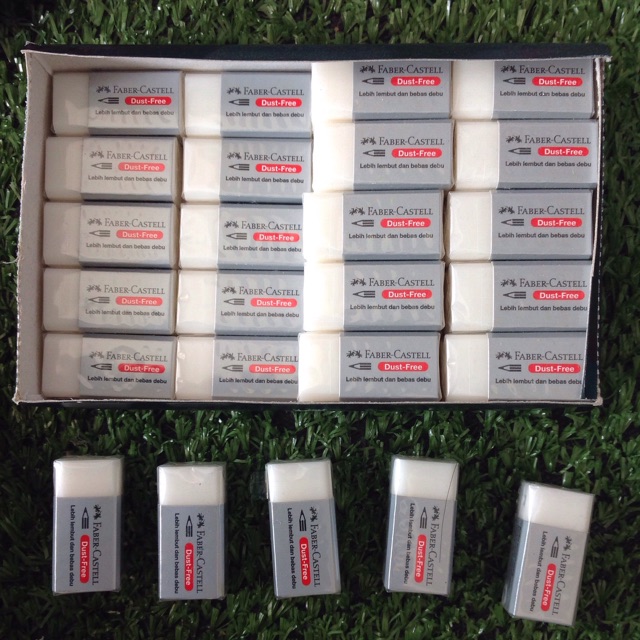 

Penghapus Faber Castell Kecil Putih Dust Free