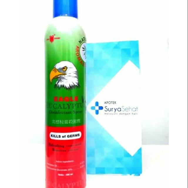 Eagle Spray 280 ml / 500ml - Desinfektan Kuman Virus Bakteri - Caplang