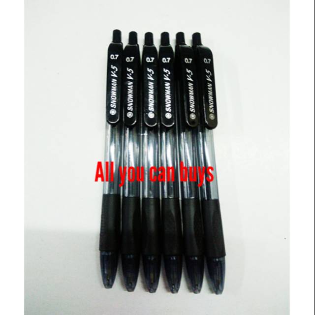 

Pulpen Snowman V-5 0,7 mm comfort grip