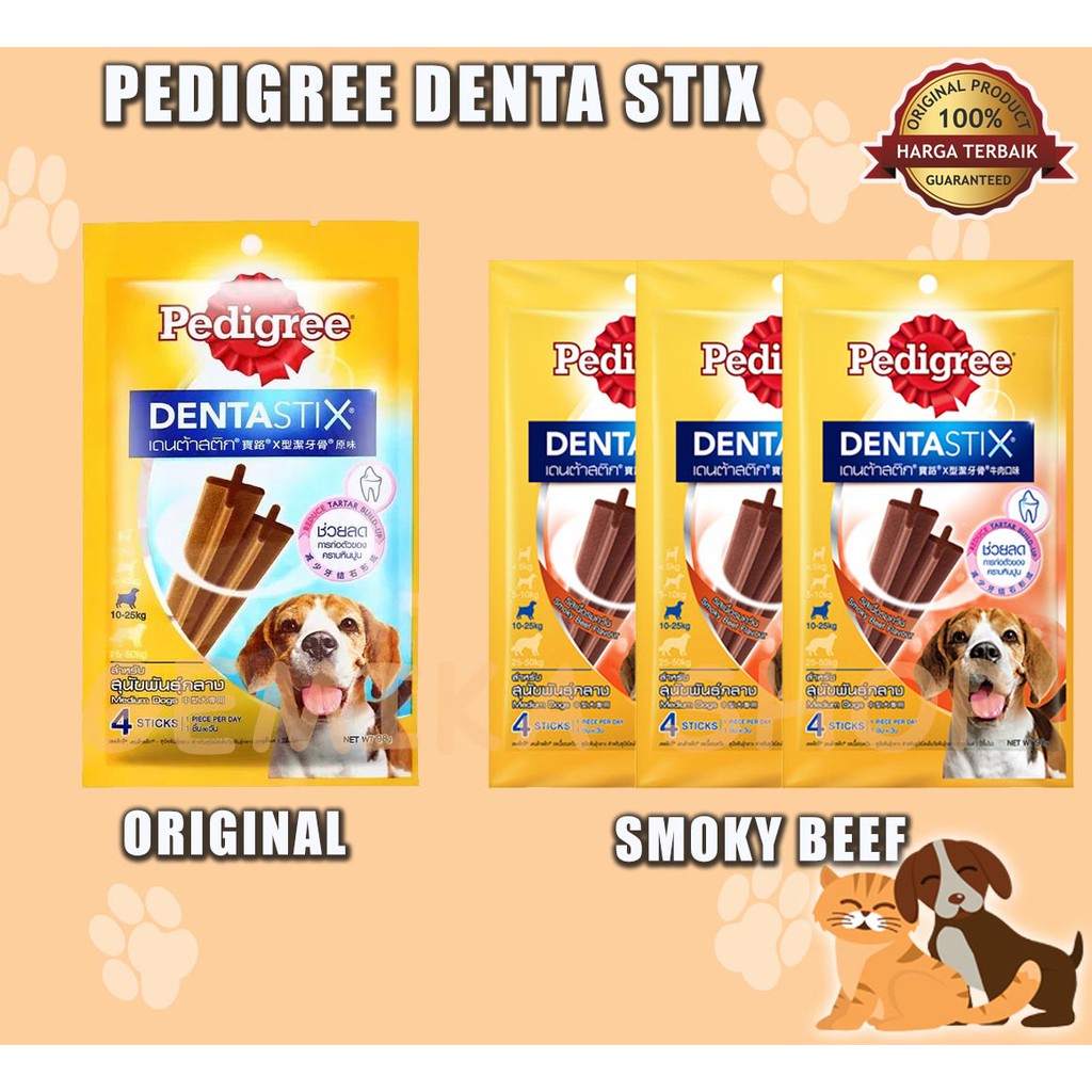 PEDIGREE DENTA STIX | SNACK ANJING | DOG FOOD