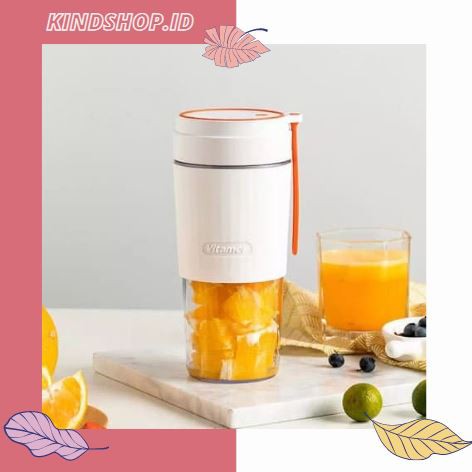 KINDSTORE❤ | Juicer Vitamer 300 ml | Blender Portable Praktis dibawa pergi