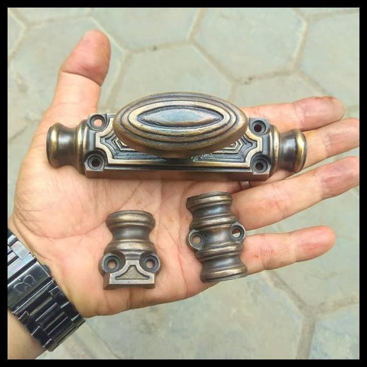KUNCI PINTU,JENDEL GEMBOK GRENDEL KUNINGAN ESPANYOLET - 3 METER