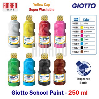 GIOTTO SCHOOL PAINT - SATUAN - 250 ml - PILIH WARNA