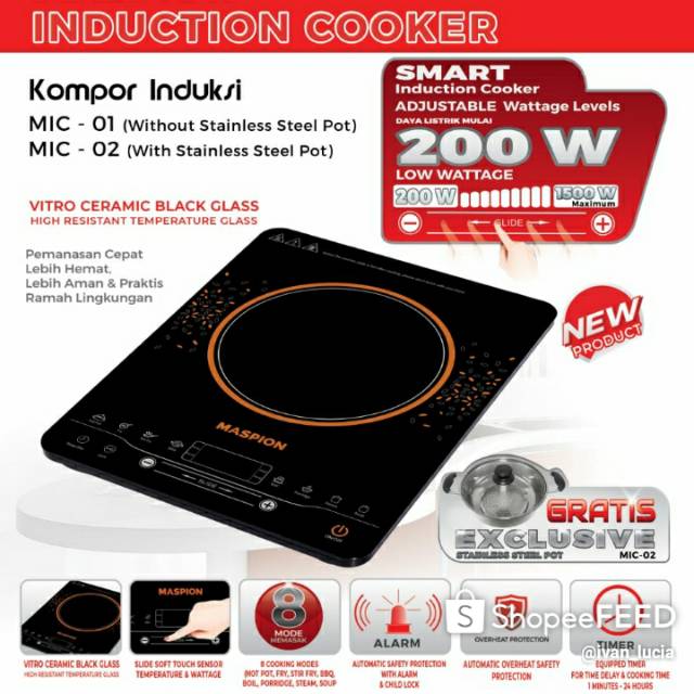 Kompor Induksi Maspion