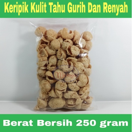 

Keripik Tahu Gurih Renyah Garing Terlaris 250 Gram