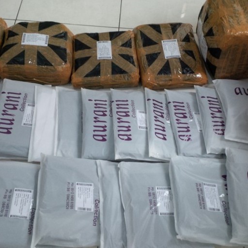 Celana Kerja Pinggang Karet Size XL / Celana Kerja Wanita / Celana Wanita Syakira Karet