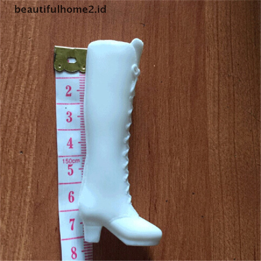 (Beautifulhome2.Id) Sepatu Boots Panjang High Heels Casual Untuk Boneka Barbie